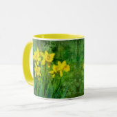 Daffodil Art Tasse (Vorderseite Links)