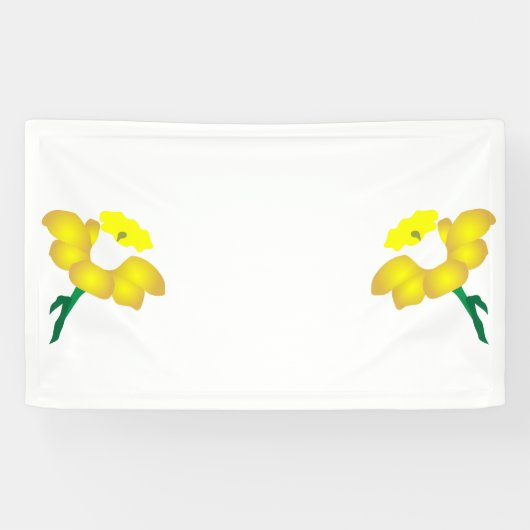 Daffodil Banner (Horizontal)