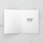 Daffodil Blooming Scripture Card Gedanken Psalmen Karte (Innenseite)