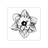 Daffodil Blossom FrühlingsBlume Gummistempel (Prägung)
