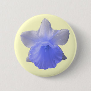 Daffodil Blue Button