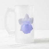 Daffodil Blue Mattiert Glass Tasse (Links)