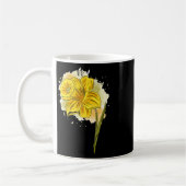 Daffodil Blume Blumenfrühlings-Ostern Da Kaffeetasse (Links)