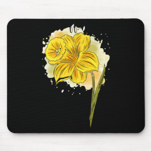 Daffodil Blume Blumenfrühlings-Ostern Da Mousepad