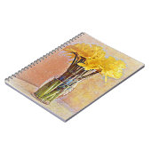 Daffodil Blume Still Life Art Journal Notizblock (Linke Seite)