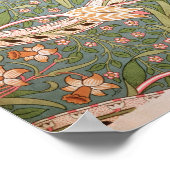 Daffodil Chintz', 1875 Poster (Ecke)