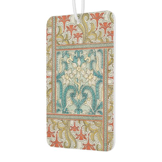 Daffodil chintz art nouveau Blume Wallpaper Autolufterfrischer (Links)