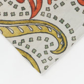 Daffodil chintz art nouveau Blume Wallpaper Fleecedecke (Ecke)