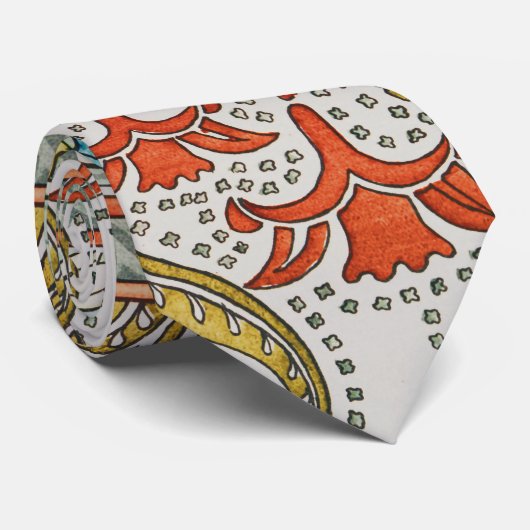 Daffodil chintz art nouveau Blume Wallpaper Krawatte (Gerollt)