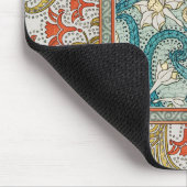 Daffodil chintz art nouveau Blume Wallpaper Mousepad (Ecke)