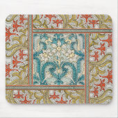 Daffodil chintz art nouveau Blume Wallpaper Mousepad (Vorne)