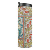 Daffodil chintz art nouveau Blume Wallpaper Thermosbecher (Nach rechts gedreht)