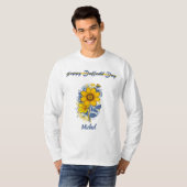 Daffodil Day - Daffodil Cancer Awareness Blume T-Shirt (Vorne ganz)