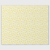 Daffodil Ditzy Floral Geschenkpapier (Flach)