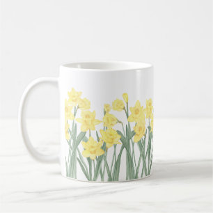 Daffodil Ditzy Floral Kaffeetasse