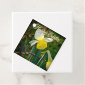 Daffodil & Easter wishes Geschenkanhänger (Beispiel)
