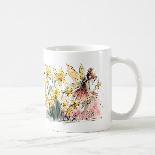 Daffodil Fairy Kaffeetasse (Rechts)