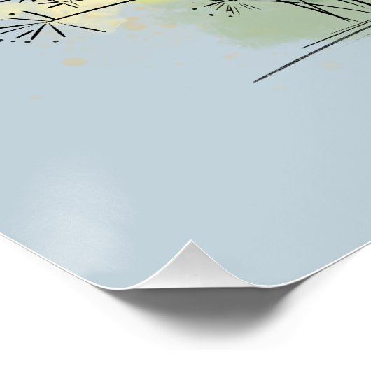 Daffodil Fairy Poster (Ecke)