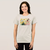 Daffodil Fairy Tri-Blend Shirt (Vorderseite voll)