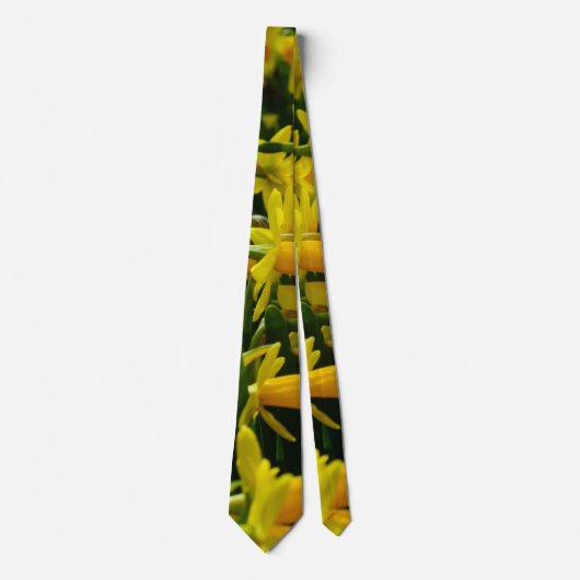 Daffodil Family Neck Tie Krawatte (Vorderseite)