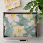 Daffodil floral Nostalgic Seidenpapier (Geschenk)