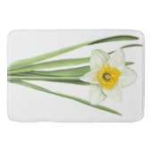 Daffodil Flower Botanical Art Badematte (Vorderseite)