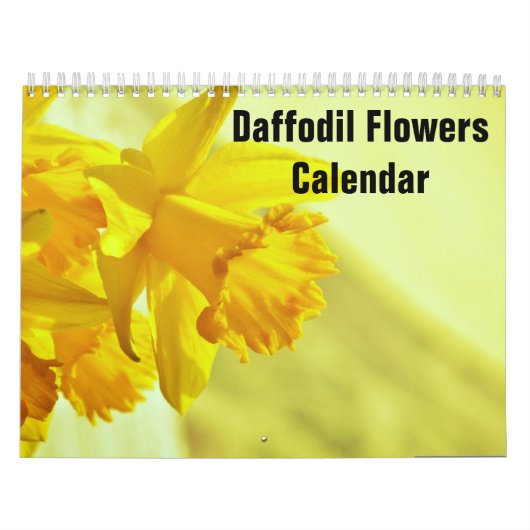Daffodil Flowers 2023 Calendar Kalender (Titelbild)