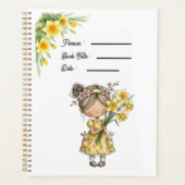Daffodil Flowers Book Cover Planner Planer (Vorderseite)