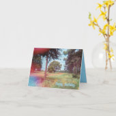 Daffodil Forest Birthday Card Karte (Gelbe Blume)
