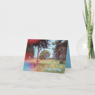 Daffodil Forest Birthday Card Karte