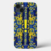 Daffodil Frühlingsausruf Gelb Blau Ukraine Case-Mate iPhone Hülle (Rückseite)