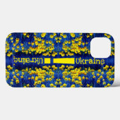 Daffodil Frühlingsausruf Gelb Blau Ukraine Case-Mate iPhone Hülle (Rückseite (Horizontal))