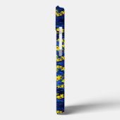 Daffodil Frühlingsausruf Gelb Blau Ukraine Case-Mate iPhone Hülle (Rückseite / Links)