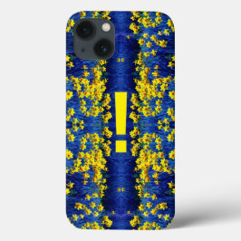 Daffodil Frühlingsausruf Mark Yellow Blue Case-Mate iPhone Hülle