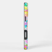 Daffodil-Gelbe Pastel Abstrakt iPhone Hülle (Rechte Seite)