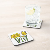 Daffodil Getränkeuntersetzer (Rechte Seite)