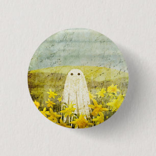 Daffodil Ghost Button