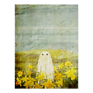Daffodil Ghost Poster