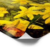 Daffodil Ghost Poster (Ecke)