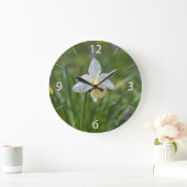 Daffodil Große Wanduhr (Zuhause)