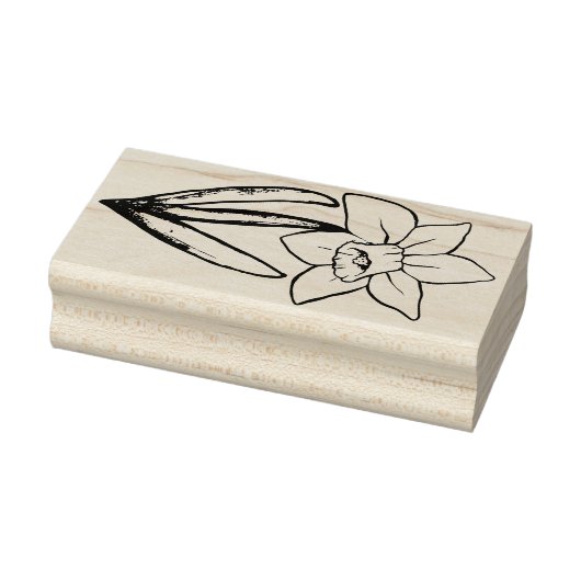 Daffodil Gummistempel (Stempel)