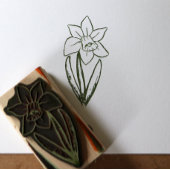 Daffodil Gummistempel