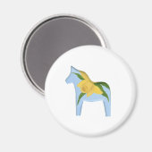 Daffodil Horse Magnet (Vorderseite/Rückseite)