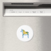 Daffodil Horse Magnet (In Situ (Geschirrspüler))