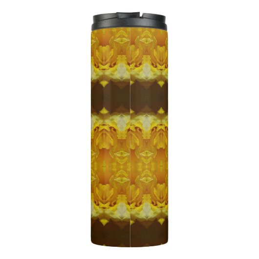 Daffodil Ikat 14 Thermosbecher (Rückseite)