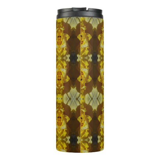 Daffodil Ikat 16 Thermosbecher (Rückseite)