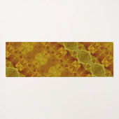 Daffodil Ikat 3 Yogamatte (Rückseite (Horizontal))