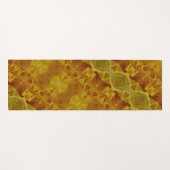 Daffodil Ikat 3 Yogamatte (Vorderseite (Horizontal))