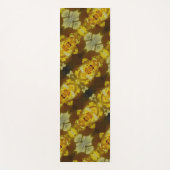 Daffodil Ikat Too Pouf Yogamatte (Vorderseite)