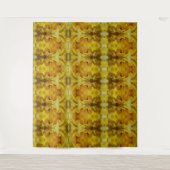 Daffodil Ikat Zen Wandteppich (Vorderseite)